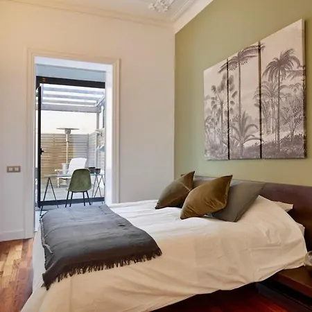 Exquisite And Modern Paradise W Private Terrace And City Center Barcelona Exterior foto